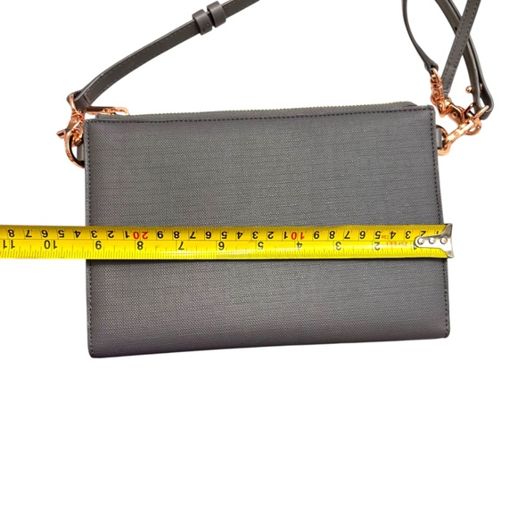 Danger Dover Convertible Clutch Wallet crossbody gray - Picture 6 of 8